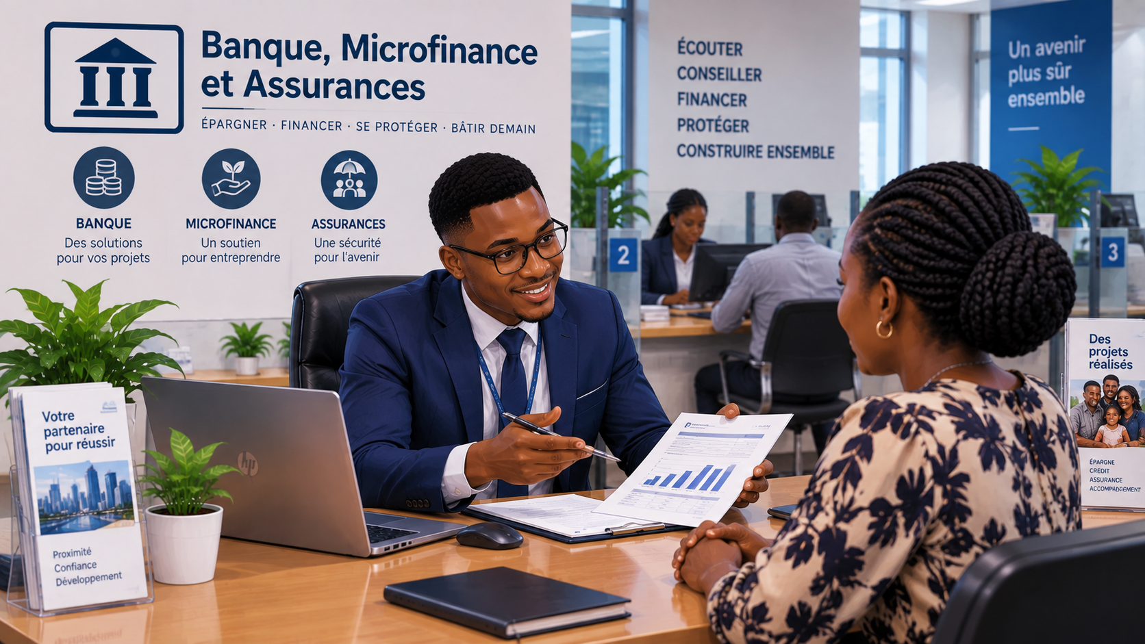 Banque, Microfinance et Assurances