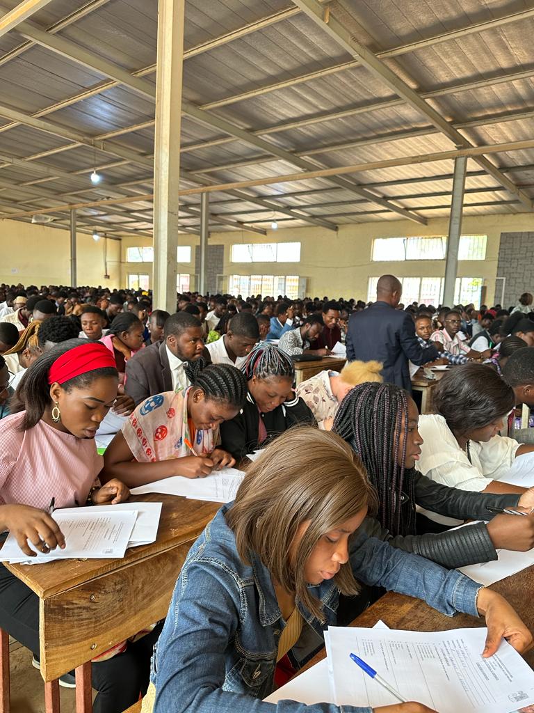 l'ISC Lubumbashi a lancé ce dimanche 12 novembre le premier test d'orientation pour les nouvelles recrues